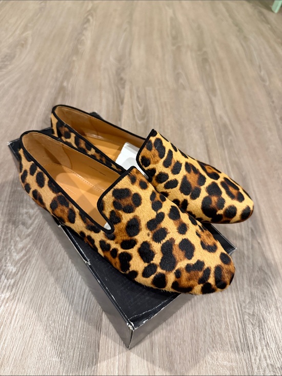 J. Crew Shoes - NIB J. Crew Zoe Leopard Print Calf Skin D’Orsay Flat Size 7.5M